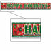 Metallic Happy Holiday Banner, 8 Inches x 5 Feet