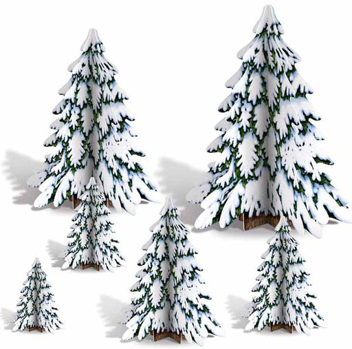 3D Pine Christmas Centrepiece