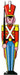 35.5-Inch Toy Soldier Christmas Cutout