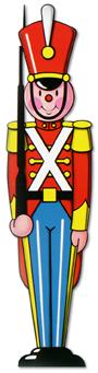 35.5-Inch Toy Soldier Christmas Cutout
