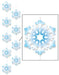 Snowflake Stringer Decoration, 6 ft 6 in
