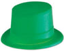 Green Velour Top Hat