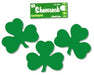 5-Inch Shamrock Cutouts, 10-Pack