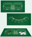 Blackjack and Craps Game Felt Set with Rake