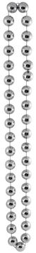 Silver Jumbo Party Beads Necklace