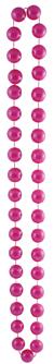 JUMBO PARTY BEADS PEARL PINK 40" 22MM