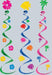 LUAU WHIRLS (3PKG) 30"