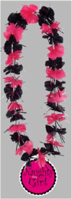Party Lei with Naughty Girl Medallions