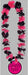 Party Lei with Naughty Girl Medallions