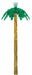 8 ft Metallic Palm Tree Luau Decoration