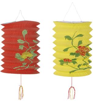 Decorated Chinese Lanterns, 2-Pack
