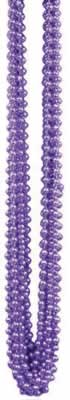 7MMX33" PURPLE BEADS BULK 720/BX