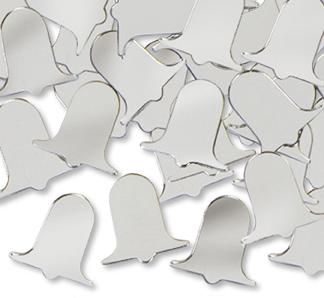 Fanci Fetti Silver Bell Confetti, 1 oz