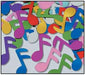Multicolor Music Notes Fanci Fetti Confetti, 1 oz