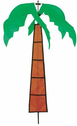 42-Inch Palm Tree Wind Wheel, 1 Count