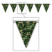 Camo Flag Pennant Banner, 11 Inches x 12 Feet
