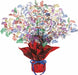 Multicolour Happy Birthday Gleam 'N Burst Centrepiece, 15 Inch