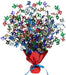 75 Gleam N Burst Birthday Centerpiece, 1 Count