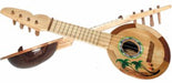17-Inch Coconut Ukulele Luau Decoration