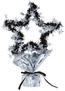 Silver Star Gleam 'N Shape Centerpiece, 11.5 Inches