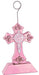 Pink Cross Photo and Balloon Holder