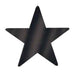 20 Inch Black Die-Cut Foil Star Decoration