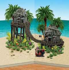 Pirate Hideaway Prop