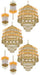 Black Tie Lighting Props, 14 Count