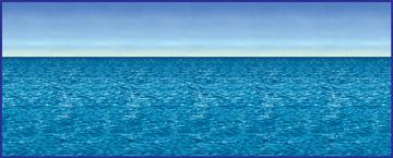 Ocean & Sky Backdrop, 4 ft x 30 ft