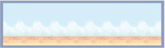 Desert Sky & Sand Backdrop, 1 Per Package