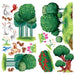 Animal & Nature Decorative Props, 20 Count