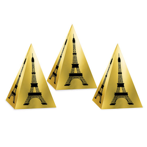 Eiffel Tower Favor Boxes, 3 Pack