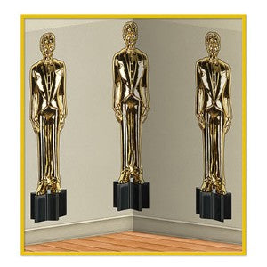 Awards Night Statue Backdrop, 4 ft x 30 ft