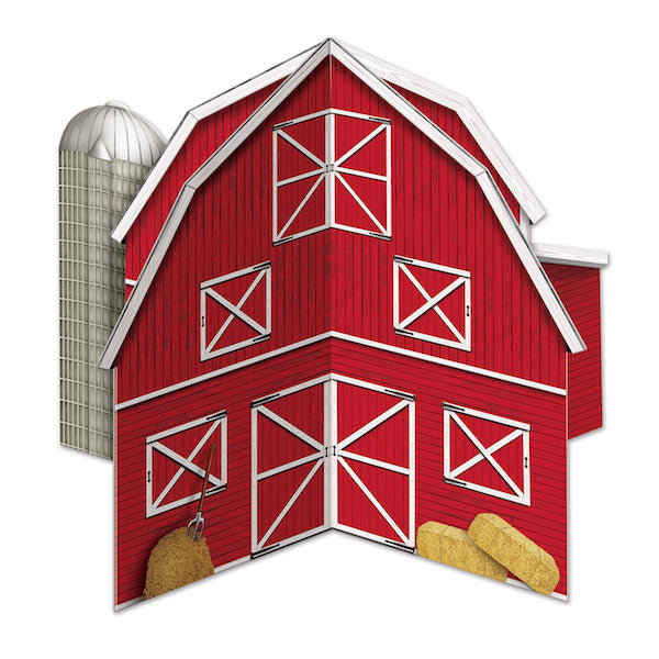 3D Barn Centerpiece