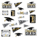 Graduation Cutouts, 20 Count