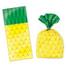 Pineapple Cello Party Favor Bags, 25 Count