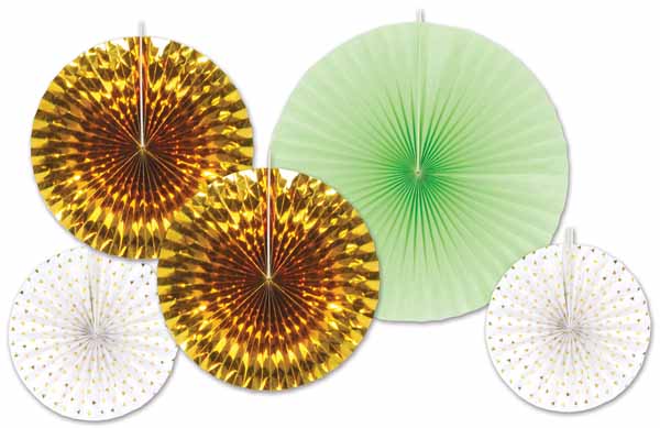 DECO FANS PAPER/FOIL