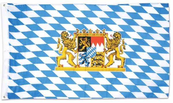 Bavarian Flag with Grommets
