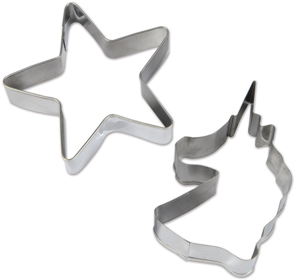 Unicorn Cookie Cutters, 2 Count