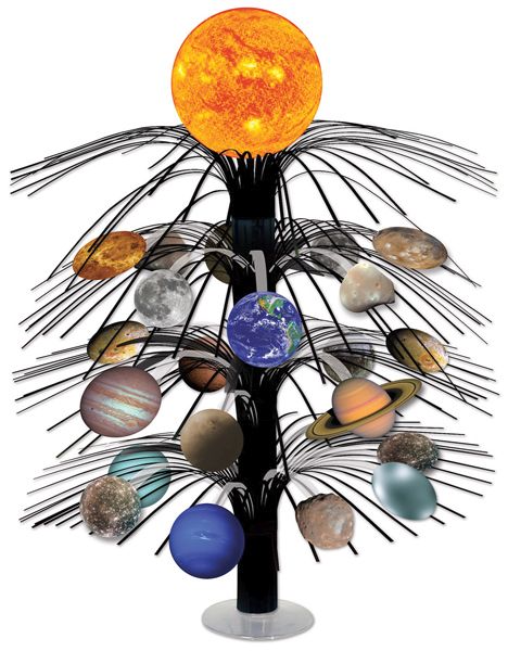 Solar System Cascade Centerpiece, 1 Per Package