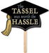 Graduation Cap Yard Sign, 13 x 17.5 Inches