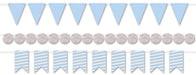 Blue & Silver Mini Streamer Kit