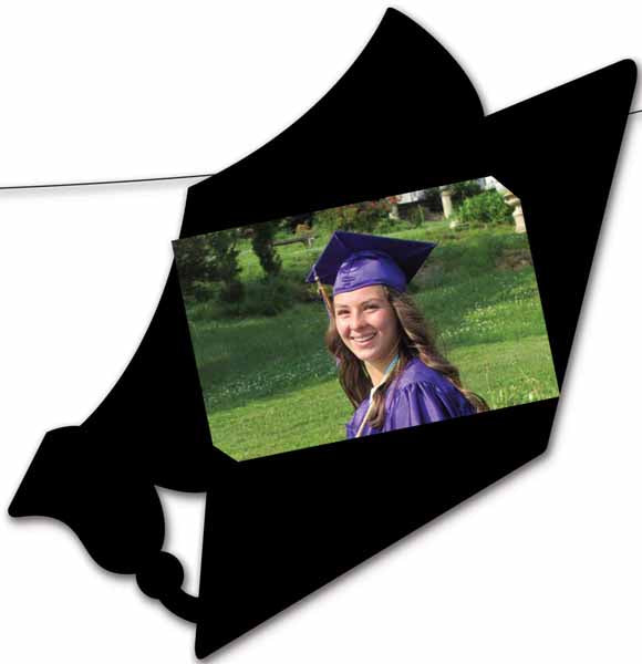 Graduation Picture Streamer, 15 Inches x 16 Feet