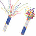 CONFETTI & STREAMER TUBES 9.75" 5/PKG