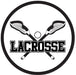 10-Inch Double-Sided Lacrosse Cutout