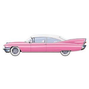 Jointed 50's Cruisin' Car Decoration, 6 ft