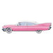 Jointed 50's Cruisin' Car Decoration, 6 ft