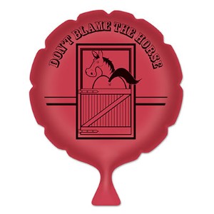 Don't Blame the Horse Whoopee Cushion, 8 Inch
