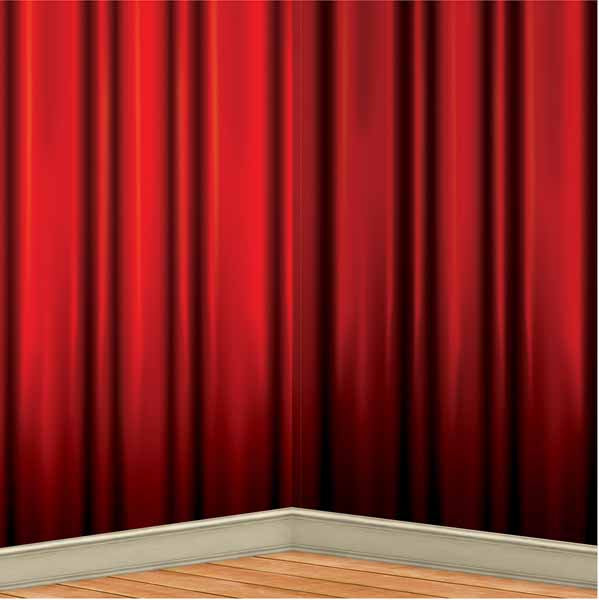 Red Curtain Insta-Theme Backdrop
