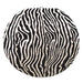 ZEBRA PRINT LANTERN BK & WT 9½" 3/PKG